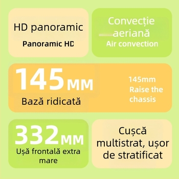 Cușcă transparentă pentru hamster, din plastic