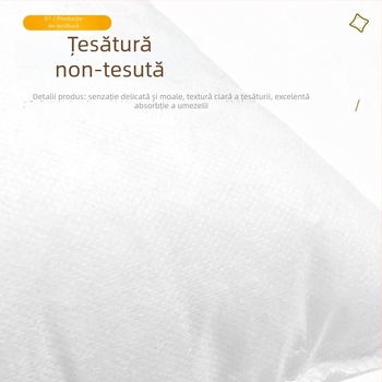 Nucleu de pernă din PP cotton, husă din țesătură nețesută, nucleu pătrat, personalizabil, stil modern minimalist