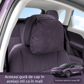 Pernețe pentru cap și suport lombar pentru Zero Run B10/B01, material piele întoarsă, umplutură din fibre sintetice, stil minimalist