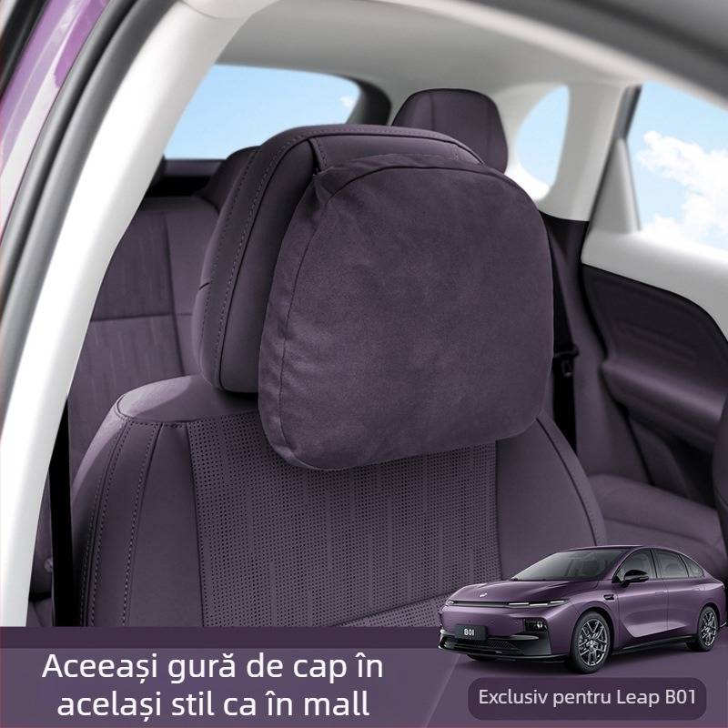 Pernețe pentru cap și suport lombar pentru Zero Run B10/B01, material piele întoarsă, umplutură din fibre sintetice, stil minimalist