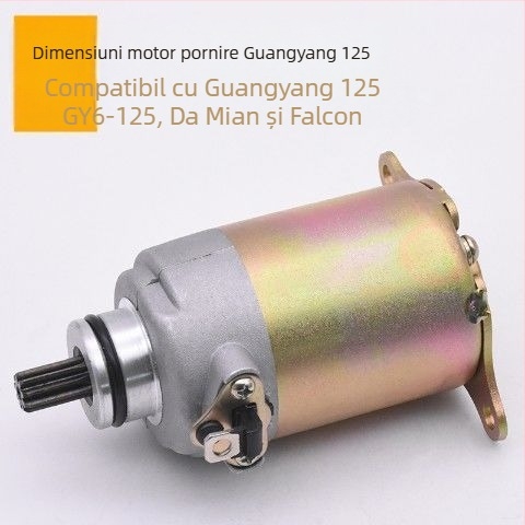 Starter motor pentru motocicletă CG125 – monocilindru, cilindree 50–150 cm³, consum de carburant 2 L/100 km, Mojiosaurus