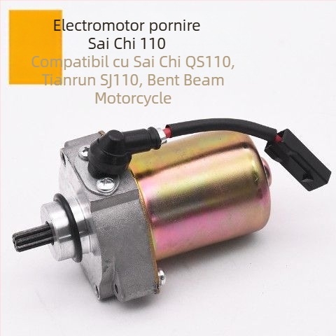 Starter motor pentru motocicletă CG125 – monocilindru, cilindree 50–150 cm³, consum de carburant 2 L/100 km, Mojiosaurus
