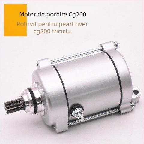 Starter motor pentru motocicletă CG125 – monocilindru, cilindree 50–150 cm³, consum de carburant 2 L/100 km, Mojiosaurus