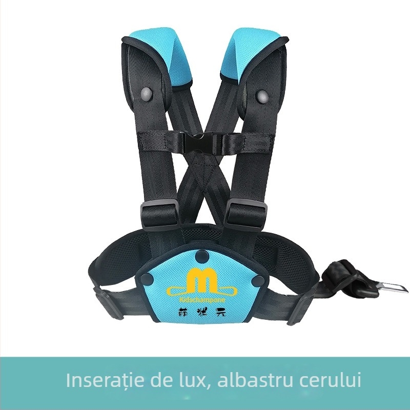 Scaun auto portabil pentru copii cu Isofix pentru călătorii, material poliester, personalizare disponibilă