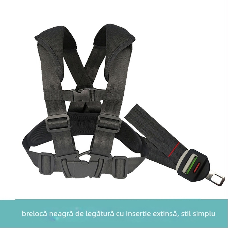 Scaun auto portabil pentru copii cu Isofix pentru călătorii, material poliester, personalizare disponibilă