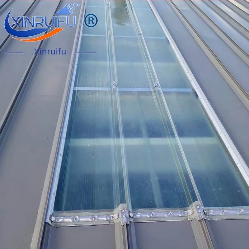 Panel FRP pentru iluminare diurnă pentru fabrici și sere, 1,5 mm, tipuri 470/820/760/950/788, Xin Ruifu, Sichuan