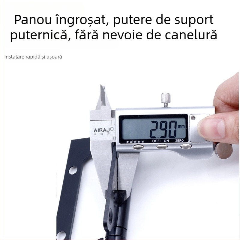 Balama de uși din oțel inoxidabil – Asabie, stil modern minimalist, finisaj electroplacat