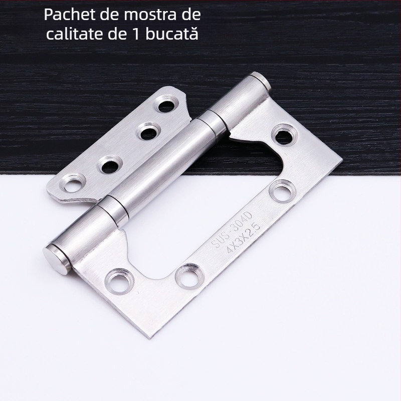 Balama de uși din oțel inoxidabil – Asabie, stil modern minimalist, finisaj electroplacat