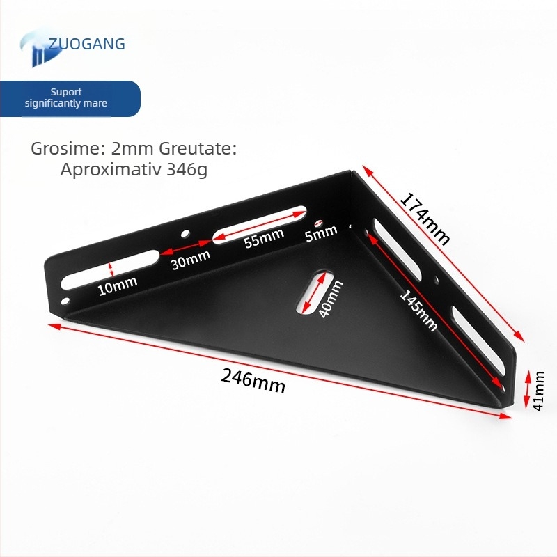 Conector unghiular pentru pat, în formă de L, unghi drept 90°, îngroșat, reglabil, potrivit pentru canapea-pat și cadru cu lamele
