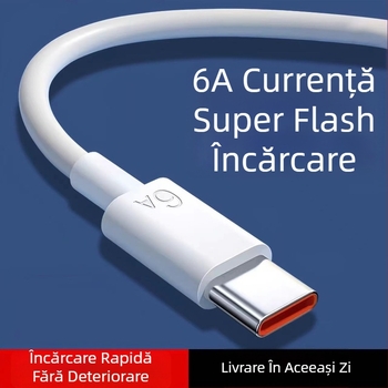 Sanxi cablu de date cu încărcare rapidă 6A — USB-C/Lightning/Micro-USB (multi-interfață), TPES material