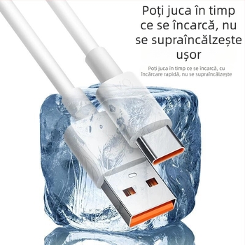 Sanxi cablu de date cu încărcare rapidă 6A — USB-C/Lightning/Micro-USB (multi-interfață), TPES material