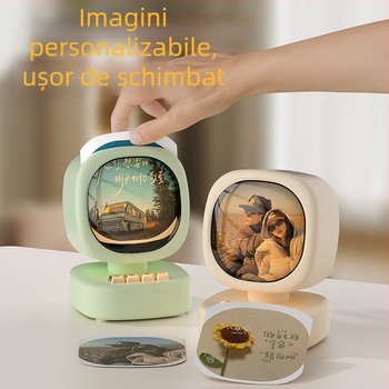 Boxă Bluetooth cu Microfon Wireless pentru Karaoke – All-in-One Portabil Exterior; Bluetooth 5.0; Baterie încorporată 1000–1200mAh; Putere 5W; Răspuns în frecvență 20 Hz–20 kHz; Gama efectivă 10 m