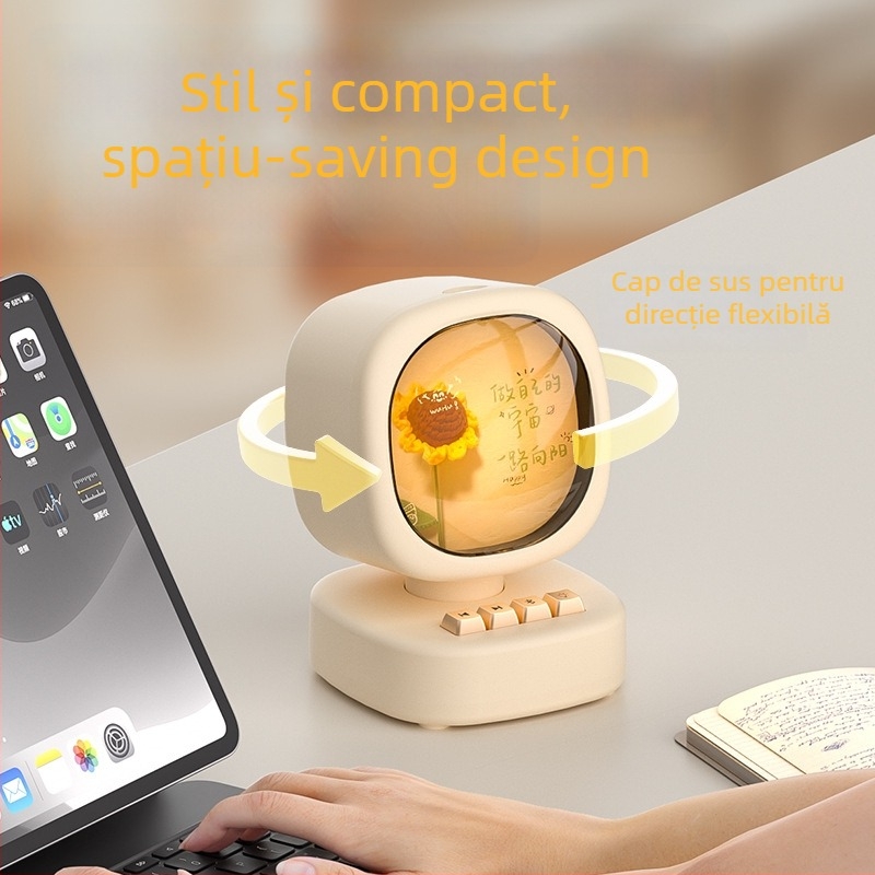 Boxă Bluetooth cu Microfon Wireless pentru Karaoke – All-in-One Portabil Exterior; Bluetooth 5.0; Baterie încorporată 1000–1200mAh; Putere 5W; Răspuns în frecvență 20 Hz–20 kHz; Gama efectivă 10 m