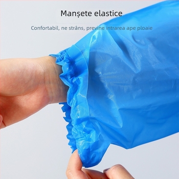 Pelerină de ploaie pentru copii din EVA, lungă, protecție completă a corpului, pentru școală și călătorii, poncho portabil