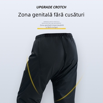 Poncă impermeabilă split pentru motocicletă și scuter electric, țesătură 22-silk, strat impermeabil cu PVC, pentru un adult