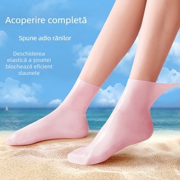 Acoperire de picior din silicon, protecție și hidratare, antiderapant – Song Dessa