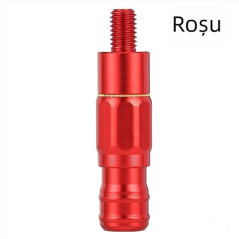 Adaptor anti-rotire pentru tijă de plasă de pescuit cu conector cu eliberare rapidă (Brand Huansheng; Material: aliaj de aluminiu)