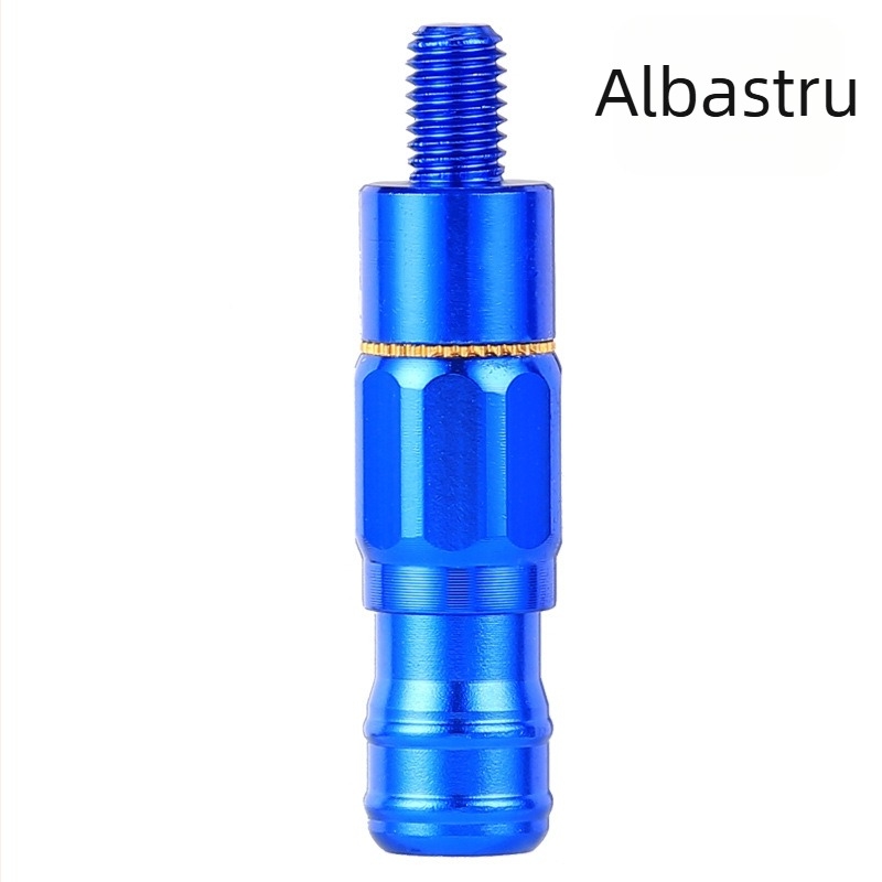 Adaptor anti-rotire pentru tijă de plasă de pescuit cu conector cu eliberare rapidă (Brand Huansheng; Material: aliaj de aluminiu)