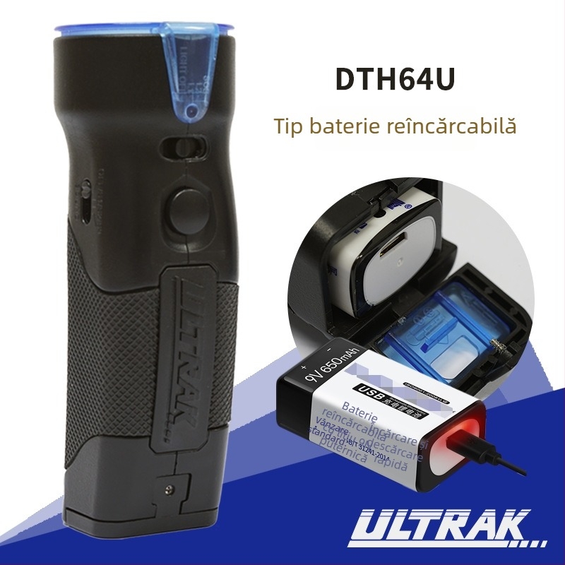 Fluier electronic pentru arbitru – ABS, model DTH63B, 110 dB la 30 cm, pentru alergare, fitness și taekwondo