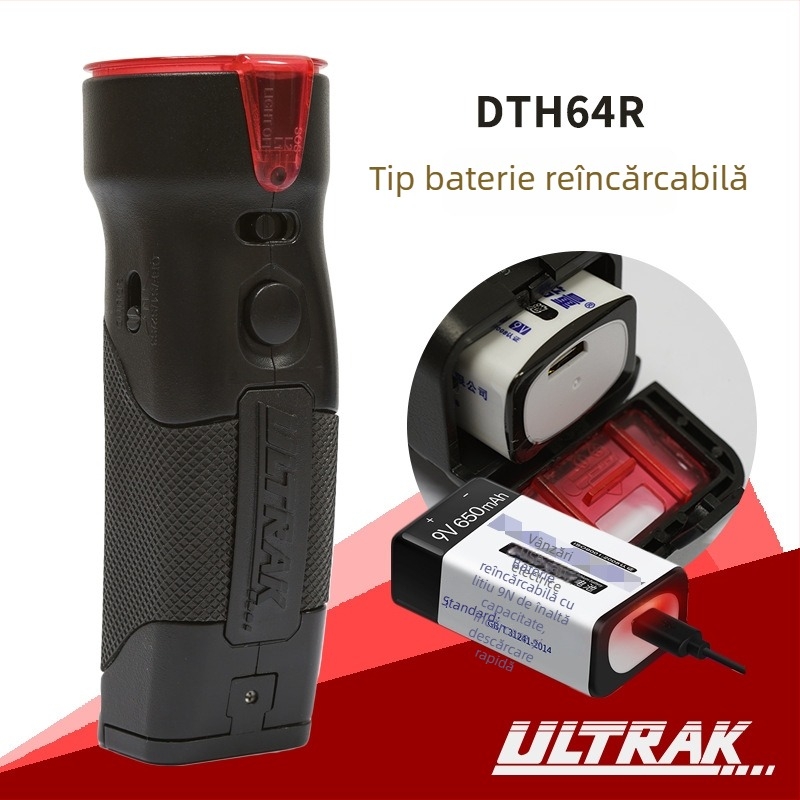 Fluier electronic pentru arbitru – ABS, model DTH63B, 110 dB la 30 cm, pentru alergare, fitness și taekwondo