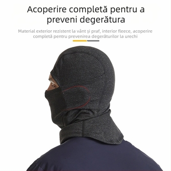 Mască de ciclism unisex cu căptușeală pentru cască, catifea stretch 300 g, Maiden, protecție facială pentru ciclism în aer liber și schi, procesare personalizabilă