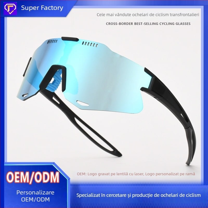 Ochelari de ciclism TR90 UY080, unisex, fără ramă, lentile interschimbabile