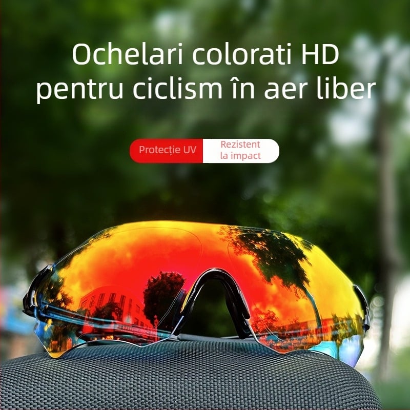 Ochelari de ciclism polarizați LP5001, unisex, ramă TR90, lentile interschimbabile, punți nazale reglabile