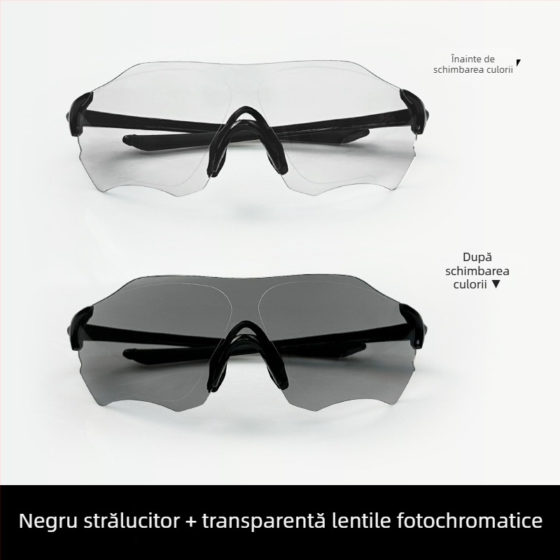 Ochelari de ciclism polarizați LP5001, unisex, ramă TR90, lentile interschimbabile, punți nazale reglabile