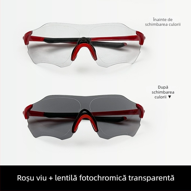 Ochelari de ciclism polarizați LP5001, unisex, ramă TR90, lentile interschimbabile, punți nazale reglabile