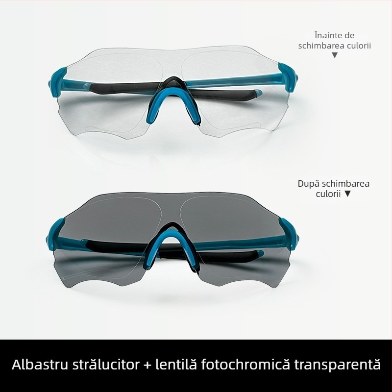Ochelari de ciclism polarizați LP5001, unisex, ramă TR90, lentile interschimbabile, punți nazale reglabile