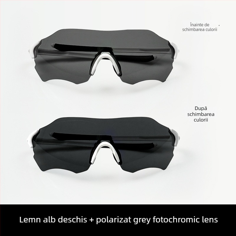 Ochelari de ciclism polarizați LP5001, unisex, ramă TR90, lentile interschimbabile, punți nazale reglabile