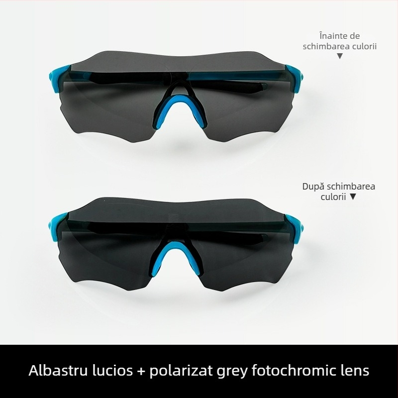 Ochelari de ciclism polarizați LP5001, unisex, ramă TR90, lentile interschimbabile, punți nazale reglabile
