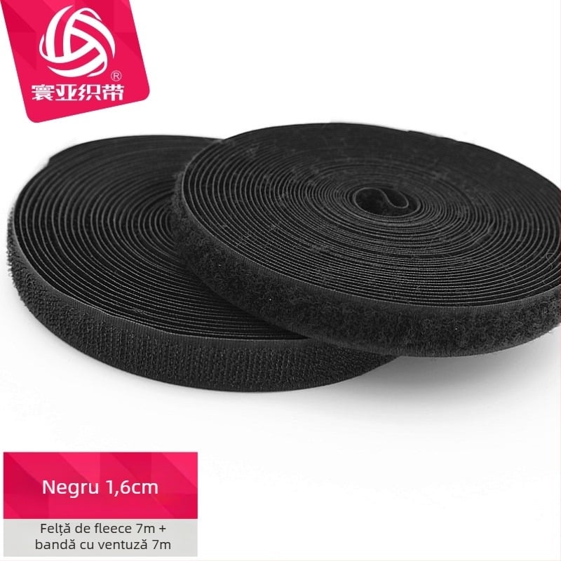 Husă pentru schi cu închidere Velcro și bandă autoadezivă, amestec poliester-nylon