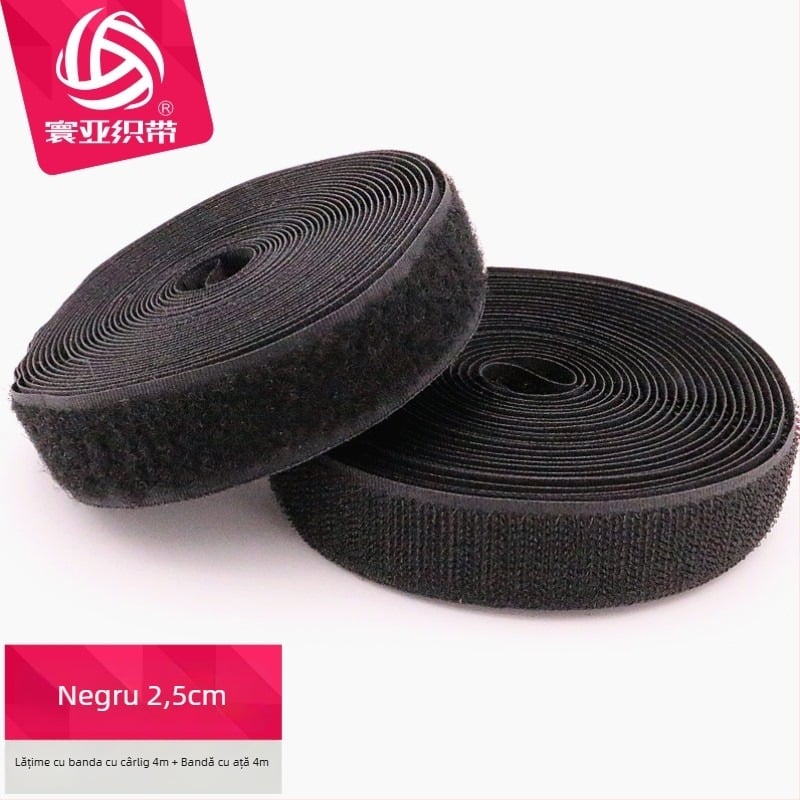 Husă pentru schi cu închidere Velcro și bandă autoadezivă, amestec poliester-nylon