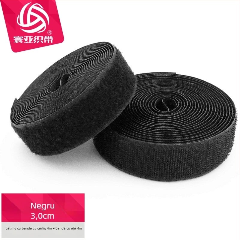 Husă pentru schi cu închidere Velcro și bandă autoadezivă, amestec poliester-nylon