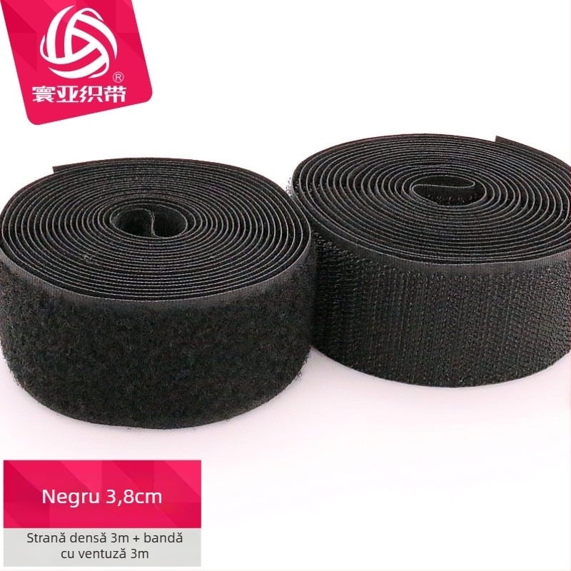 Husă pentru schi cu închidere Velcro și bandă autoadezivă, amestec poliester-nylon