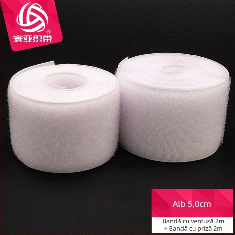 Husă pentru schi cu închidere Velcro și bandă autoadezivă, amestec poliester-nylon