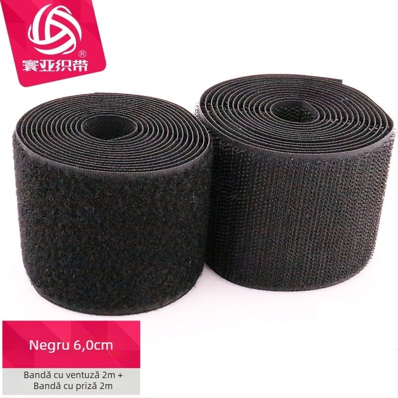 Husă pentru schi cu închidere Velcro și bandă autoadezivă, amestec poliester-nylon