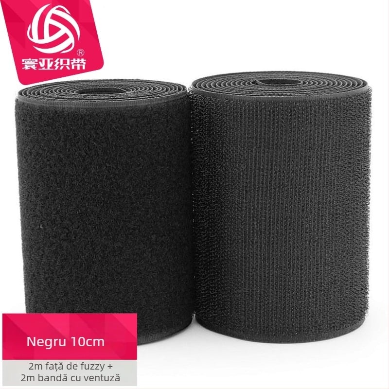 Husă pentru schi cu închidere Velcro și bandă autoadezivă, amestec poliester-nylon