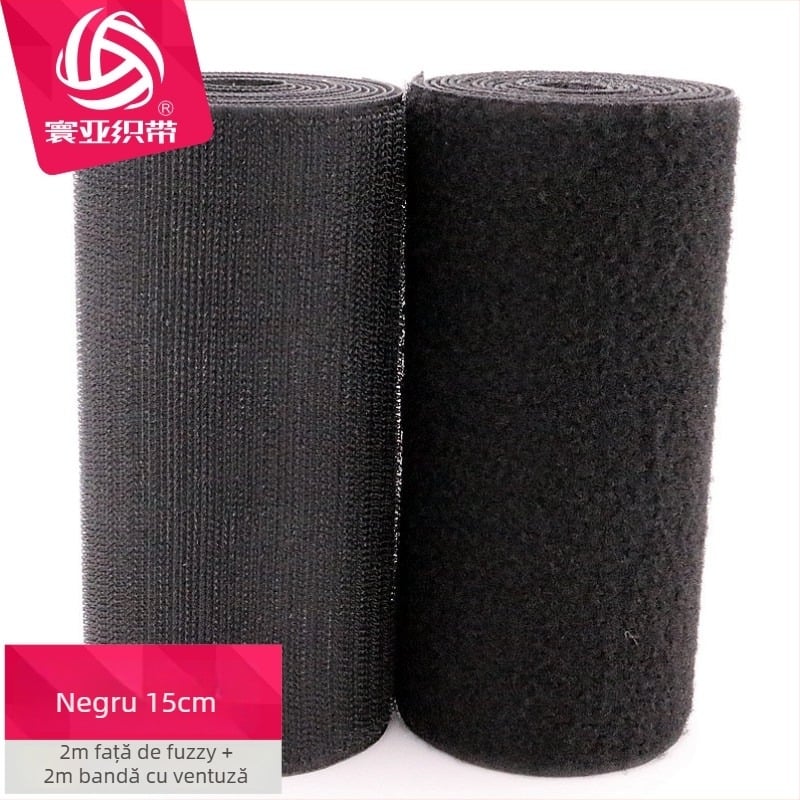 Husă pentru schi cu închidere Velcro și bandă autoadezivă, amestec poliester-nylon