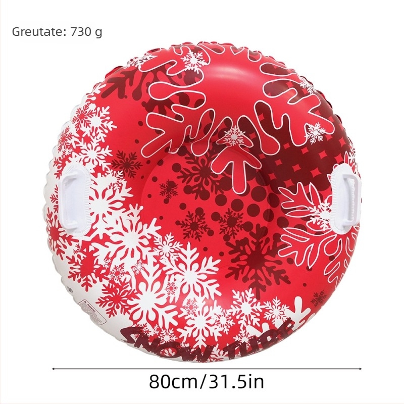 Snowboard de iarnă gonflabil și sanie — PVC, rezistent la frig și uzură, grosime PVC 45, Brand YHS4682