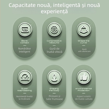 Zhijia disc de torsion cu numărătoare electronică pentru exerciții la domiciliu, ABS