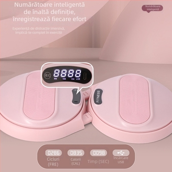 Zhuo Jian placă de torsionare a taliei cu numărătoare electronică, din plastic