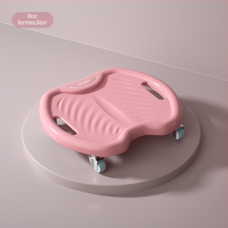 Rola abdominală cu patru roți – funcționare silențioasă, model JFP-A, greutate 0.8 kg, Kang Zhe