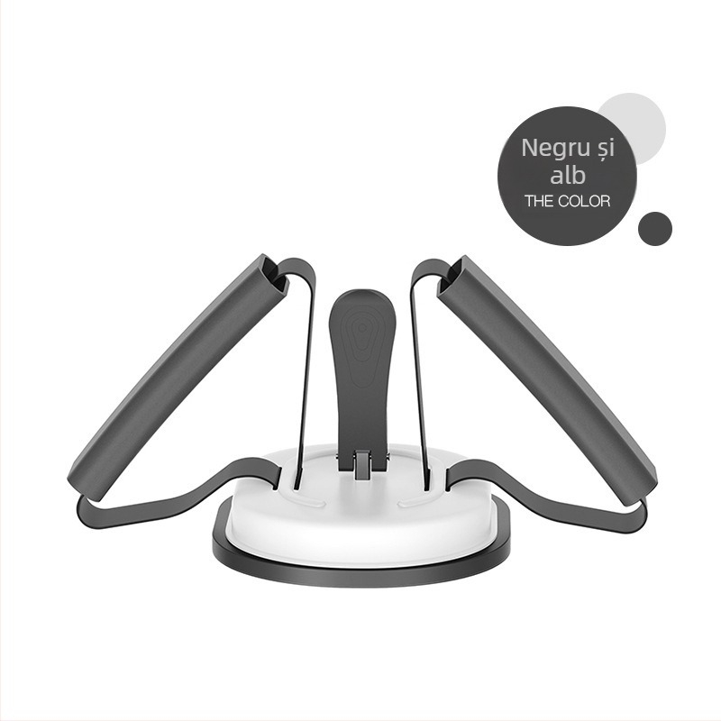 Emmy Ajutor pentru sit-up cu ventuze, dispozitiv pliabil de fitness pentru casă