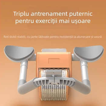 Roată pentru abdomen cu revenire automată – Zhu Yang, 1,8 kg, Echipament fitness pentru casă și birou
