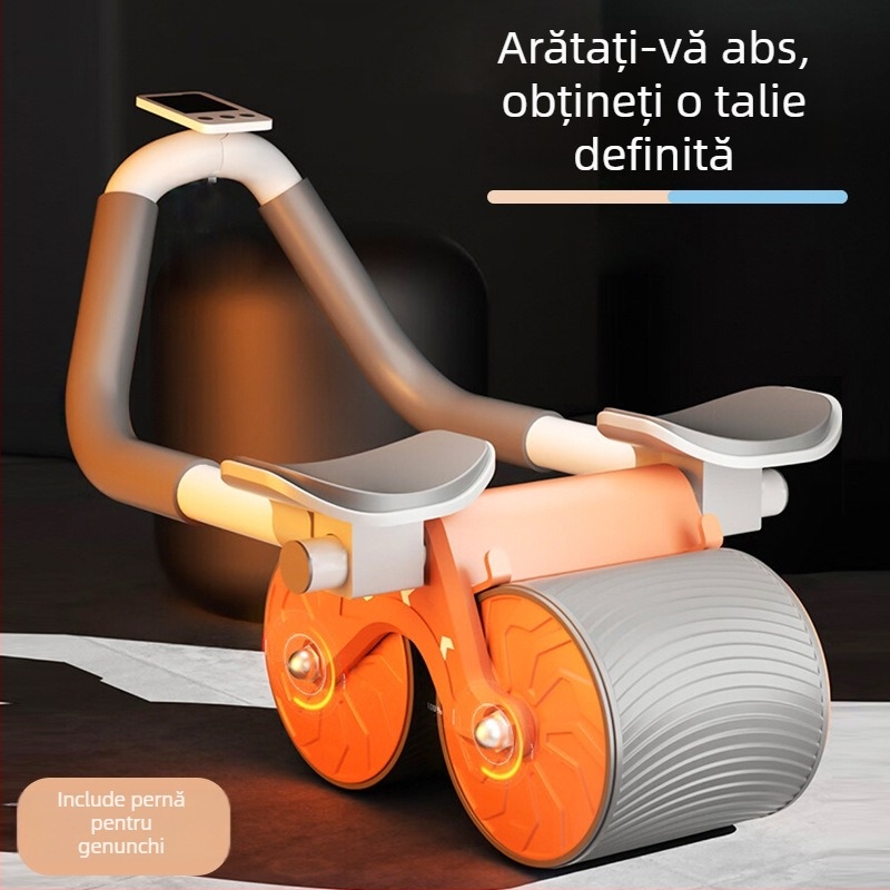 Roată pentru abdomen cu revenire automată – Zhu Yang, 1,8 kg, Echipament fitness pentru casă și birou