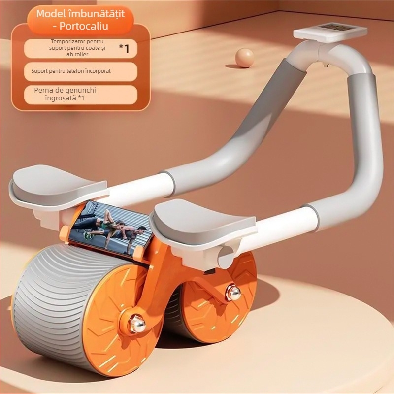 Roată pentru abdomen cu revenire automată – Zhu Yang, 1,8 kg, Echipament fitness pentru casă și birou