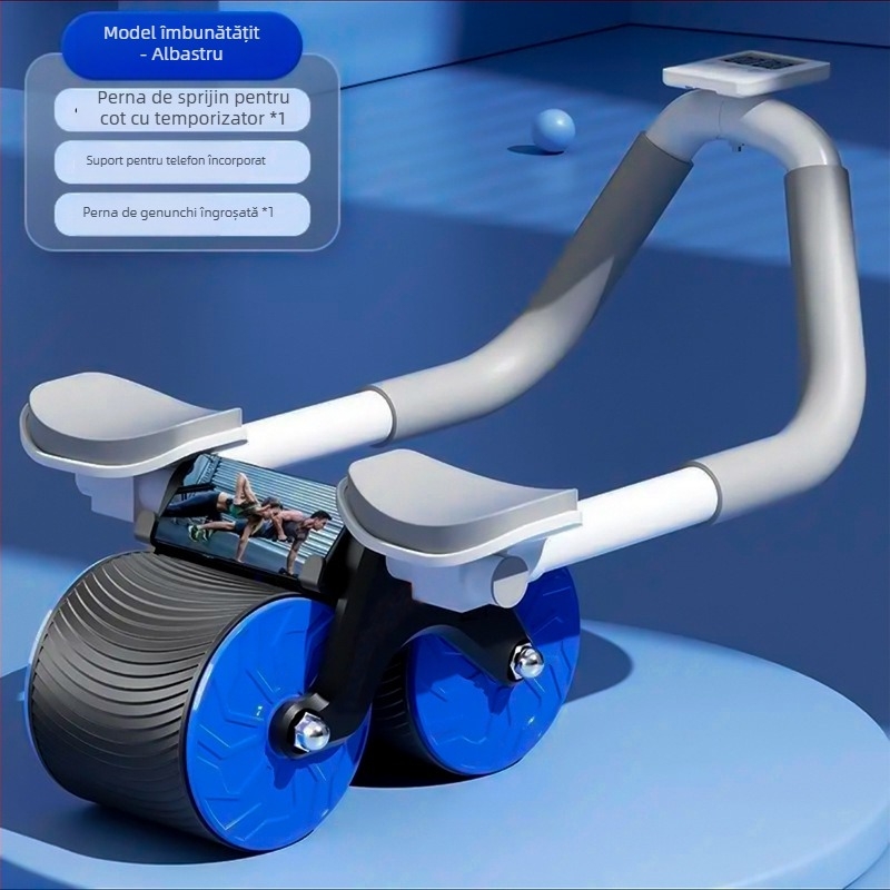 Roată pentru abdomen cu revenire automată – Zhu Yang, 1,8 kg, Echipament fitness pentru casă și birou