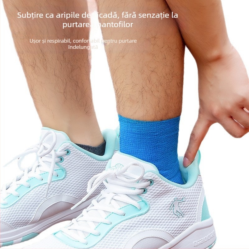 Bandaj de gleznă pentru fotbal — elastic, bandaj autoadeziv din tifon, latex (gleznă; fotbal; latex; elastic)